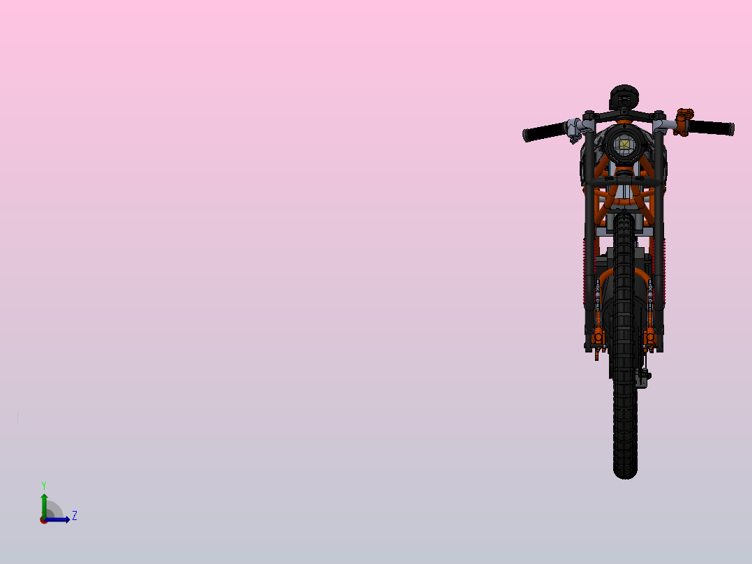 VLR电动自行车大黄蜂左视图