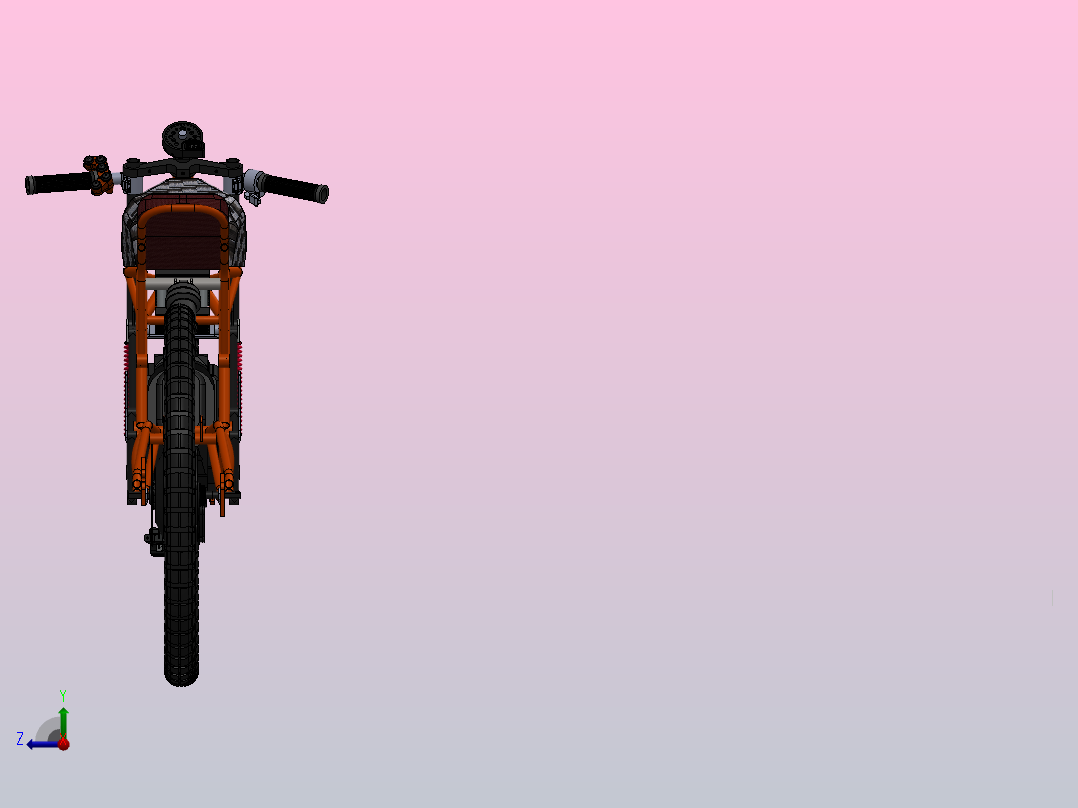 VLR电动自行车大黄蜂右视图