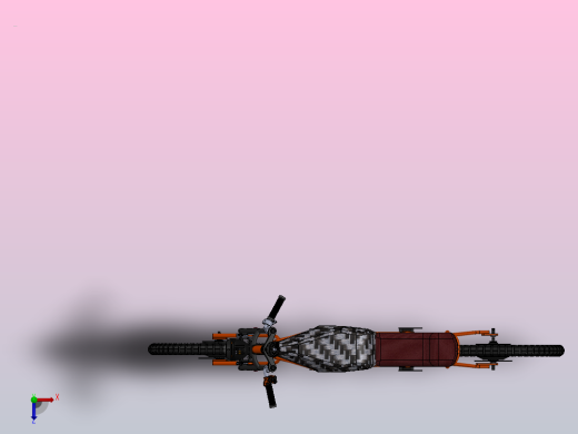 VLR电动自行车大黄蜂俯视缩略图