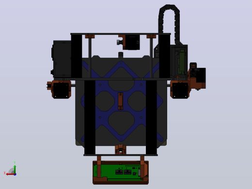 Prusa i3 MK3 r3-3D打印机后视缩略图