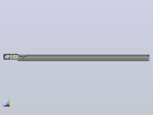 皮带直线轴半封闭可选导轨TPA-HNB-65S-90-L1400-ML-Y-P10-N3右视缩略图