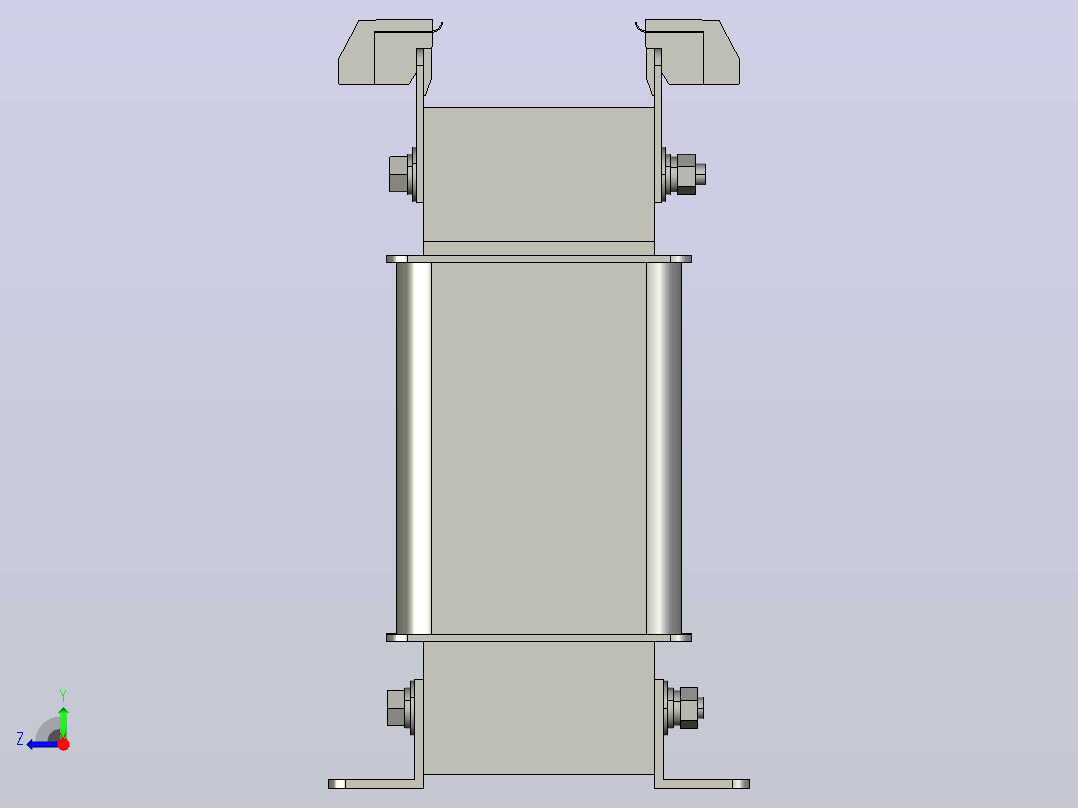 NSK-1.5～2三相干式变压器三维模型202010右视图