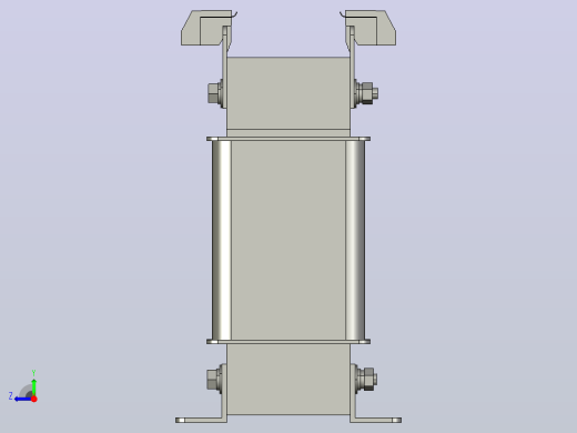 NSK-1.5～2三相干式变压器三维模型202010右视缩略图