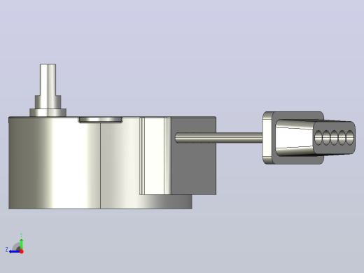 35BYJ46-12-110永磁齿轮箱步进电机[35BYJ46-12-110]右视缩略图