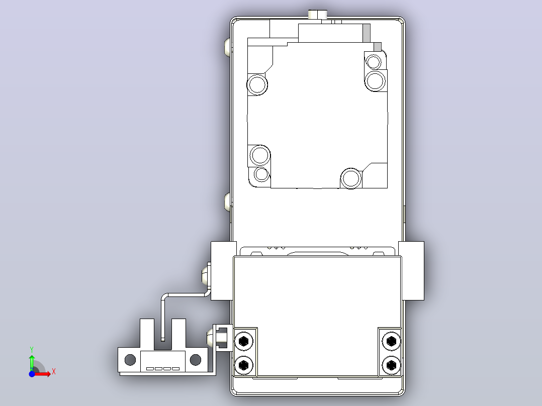 钢基模组TPA-KNR-5002C-250A1-MU-H1S1前视图