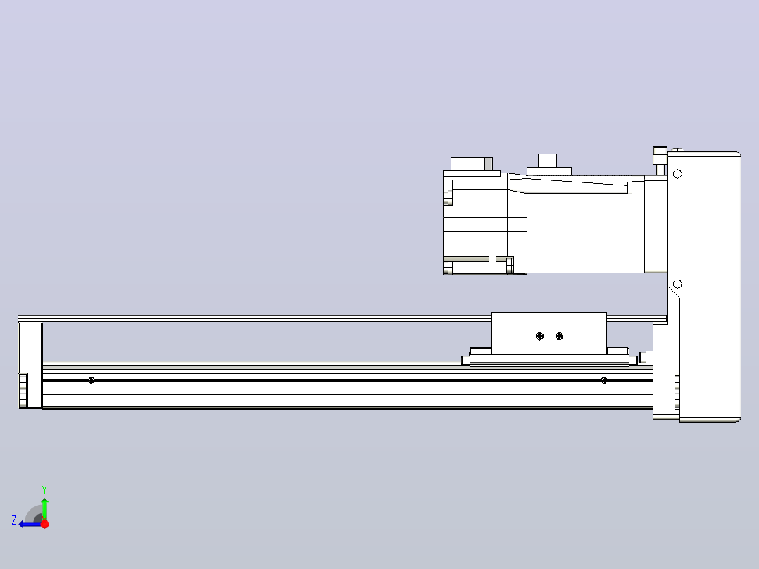 钢基模组TPA-KNR-5002C-250A1-MU-H1S1右视图