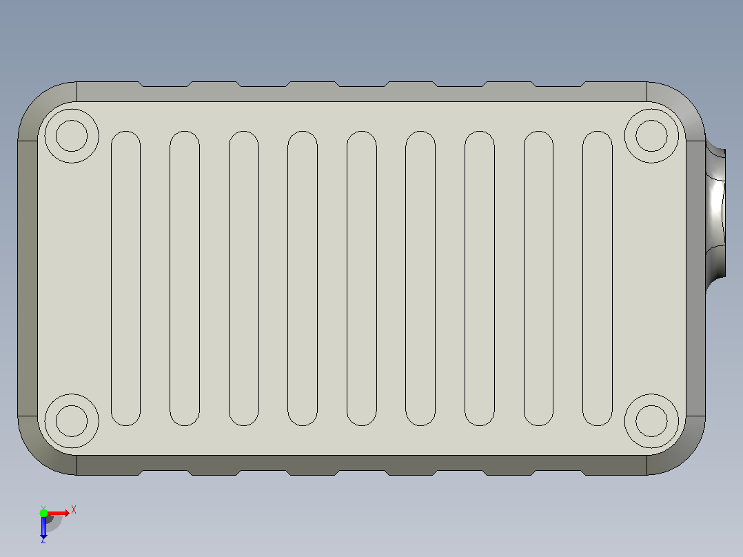faketec v4的绝佳保护套俯视图