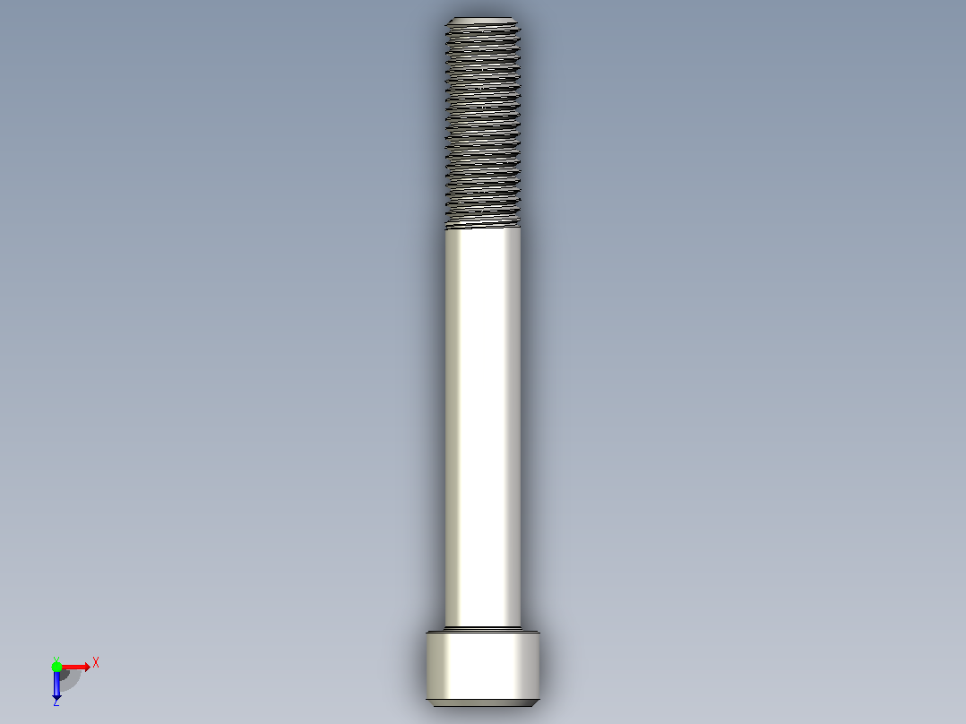 DIN_EN_ISO_4762_M16x130.ipt内六角螺钉俯视图