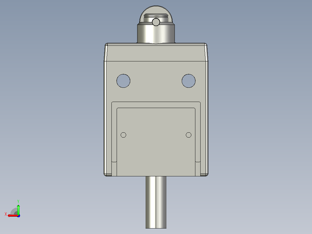 行程开关传感器TZ-3102后视图