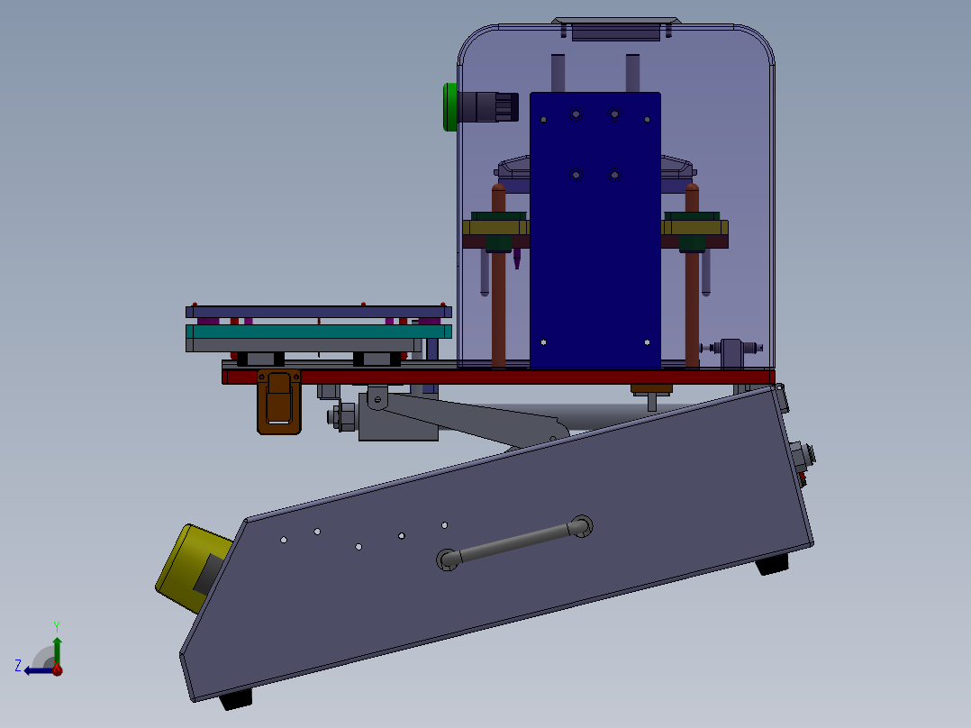 10连片测试治具右视图