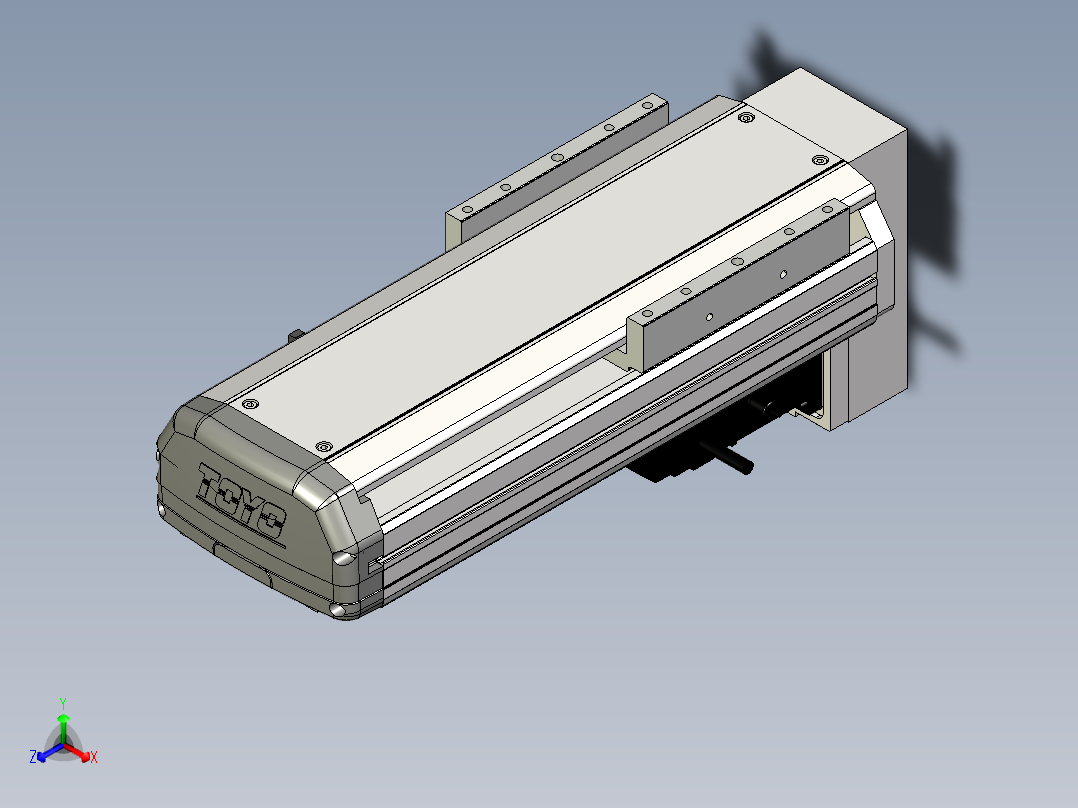 Toyo东佑达直线模组-ETH14-150-BM-200W主视图
