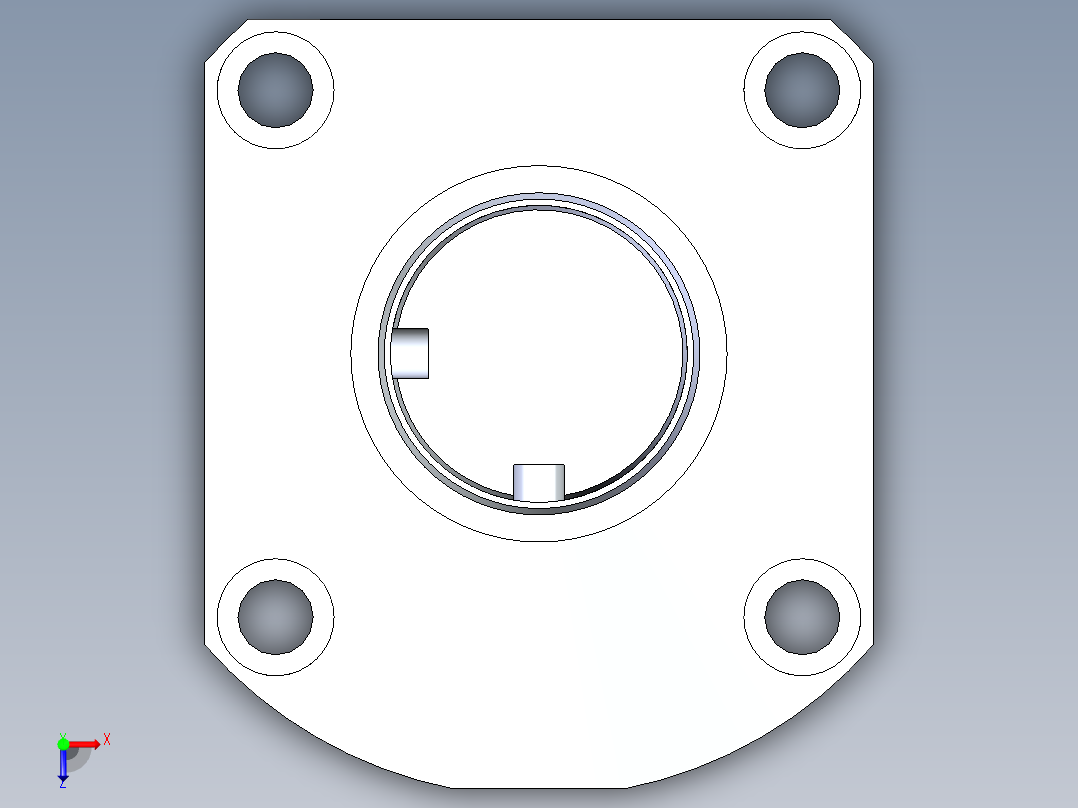 KOSMEKLT0750-SR-F多系列多零件图纸模型多系列多零件图纸模型俯视图
