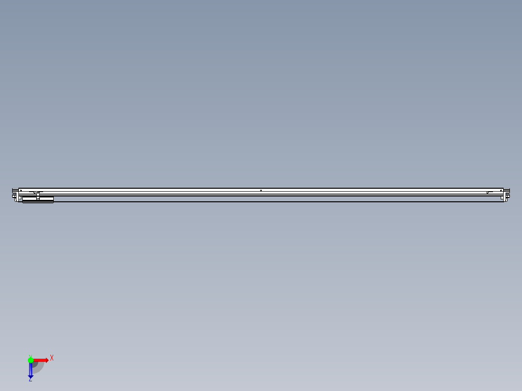 威洛博VL系列3d模型模组VL14S2Y-S2600俯视图