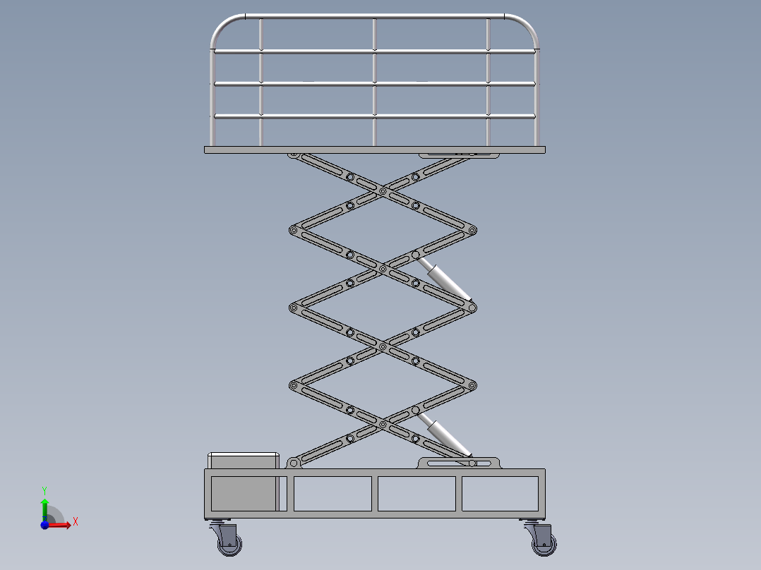 00剪叉升降机前视图