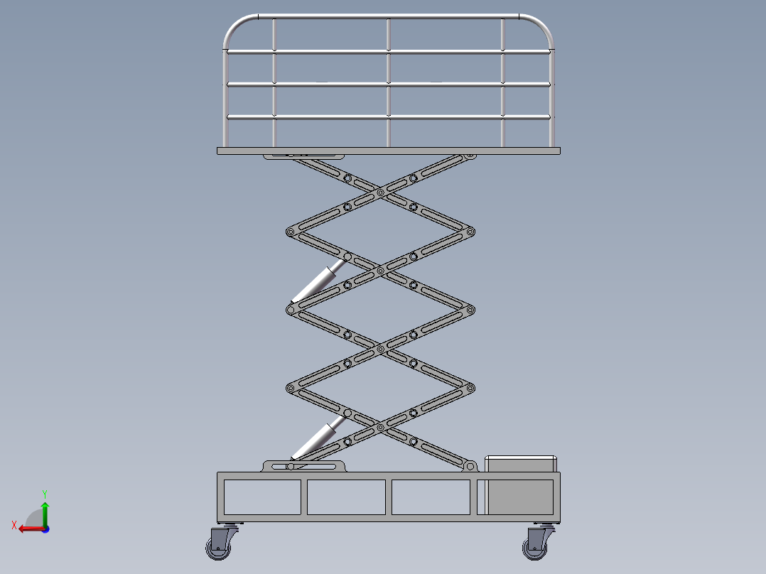 00剪叉升降机后视图