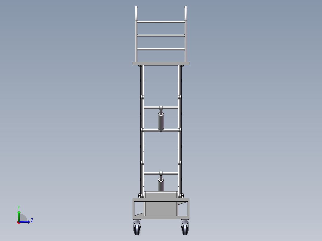 00剪叉升降机左视图