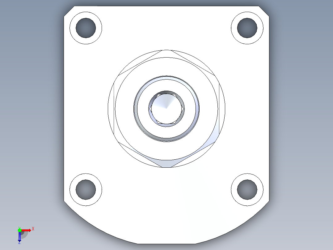 KOSMEKLT0650-SR-Y30多系列多零件图纸模型多系列多零件图纸模型俯视图
