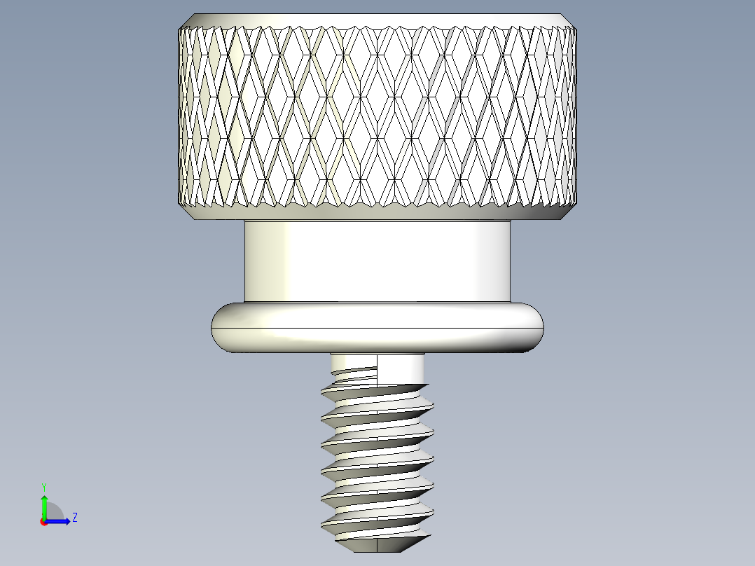 螺丝主板电脑机箱螺丝M3 M3.5左视图
