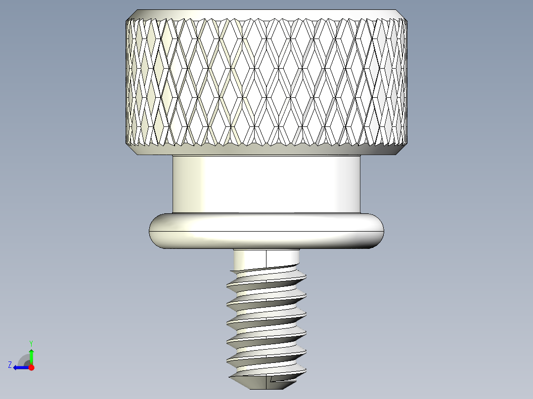 螺丝主板电脑机箱螺丝M3 M3.5右视图