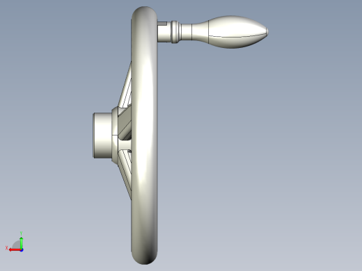 塑膠手輪NRP,RP-3D多系列多零件图纸模型后视缩略图