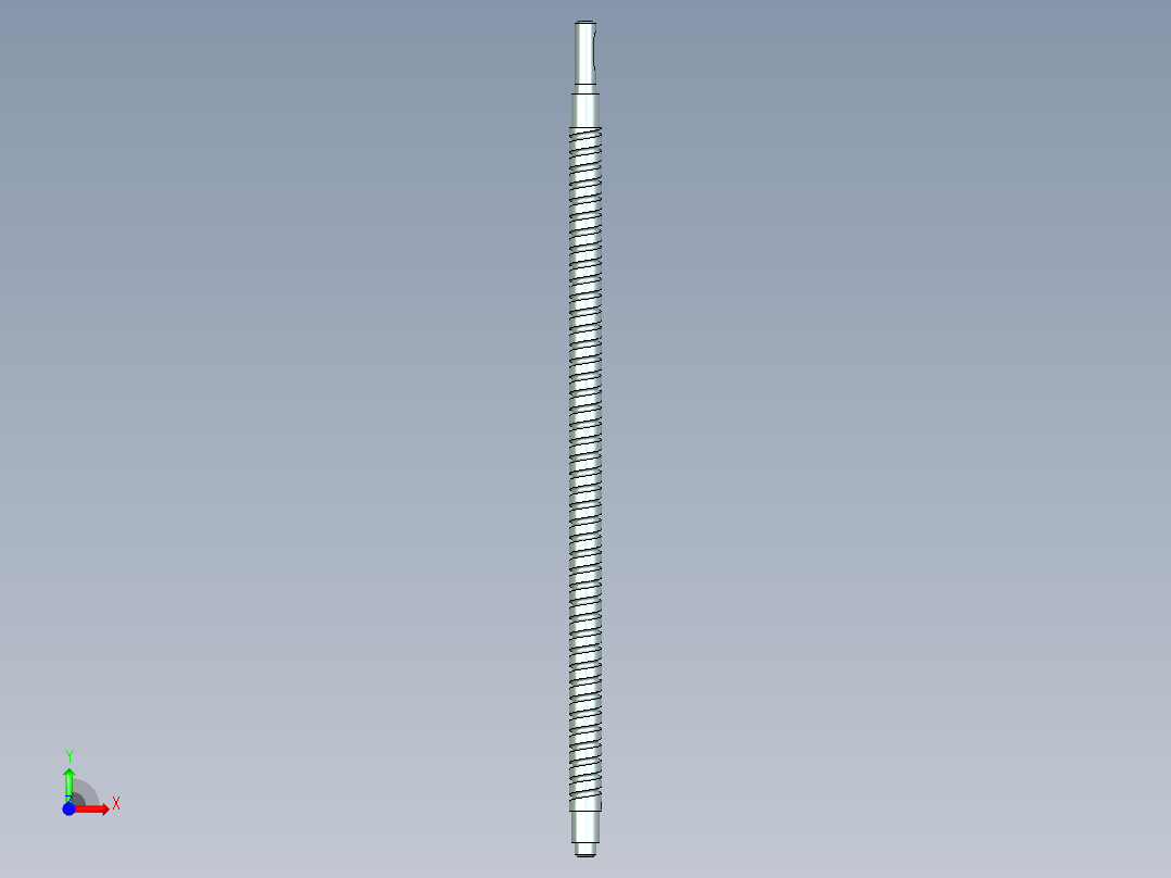 造波机模型前视图