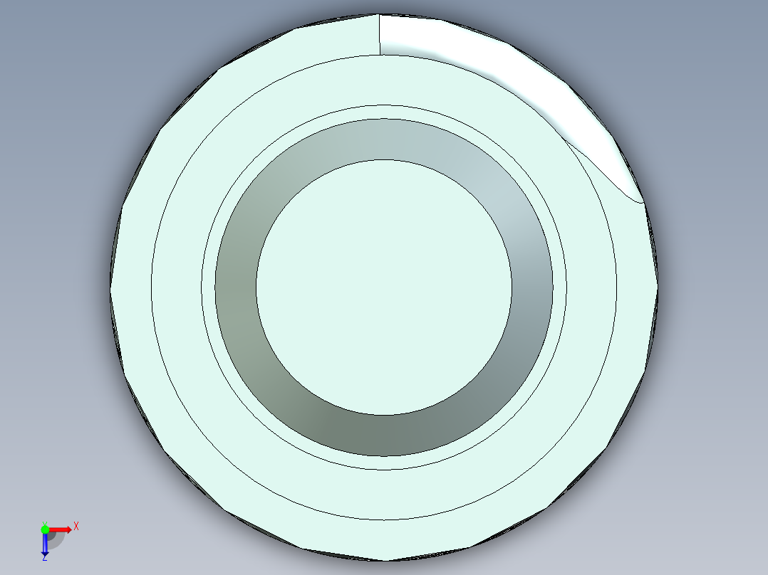 造波机模型俯视图