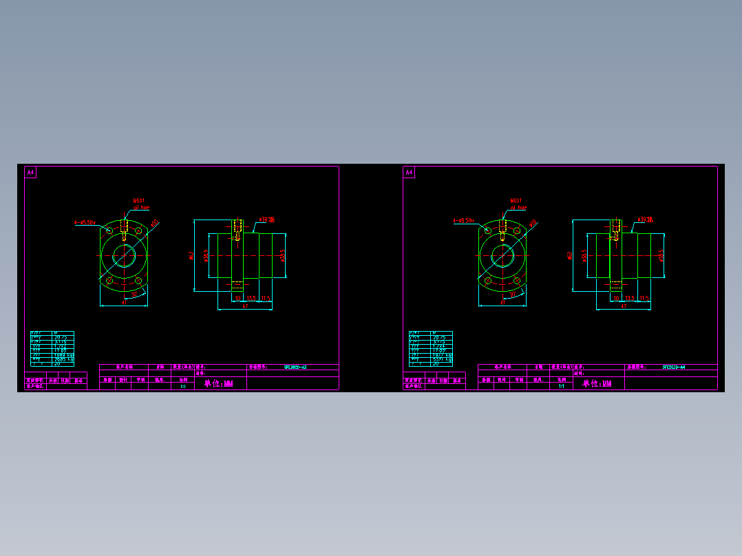 山云日尚SYS滚珠丝杠SFE2020.dwg
