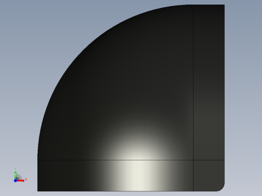 型材-BR 45X45 CORNER BRACKET DOME CAP KJN517290前视缩略图