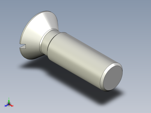 沉头螺钉-Screw_-M30-L100_75-50-5x5-40_-Countersunk_head.stp
