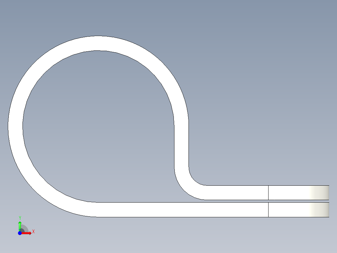 HP 系列 P 夹-H7P-NA前视图