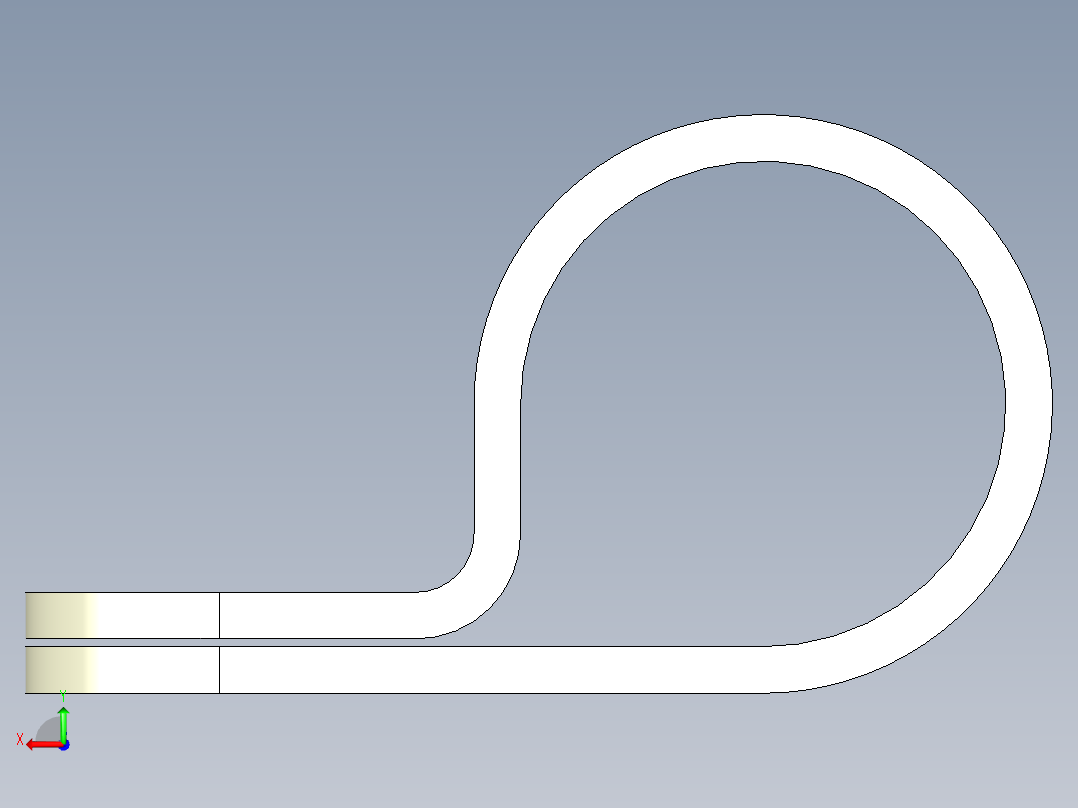 HP 系列 P 夹-H7P-NA后视图