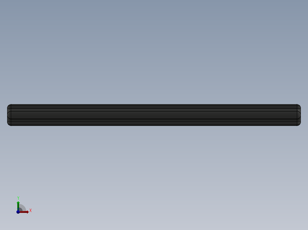 乐高机械组车桥-3707 OldDkGray Technic Axle 8前视图