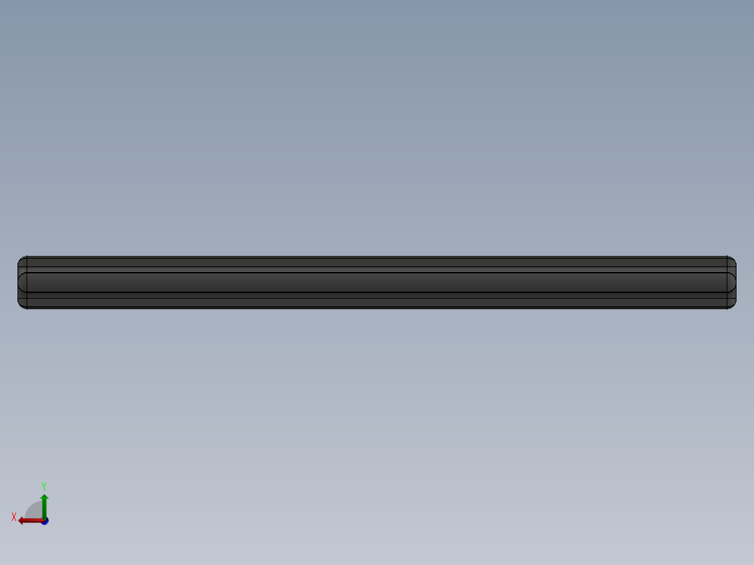 乐高机械组车桥-3707 OldDkGray Technic Axle 8后视图