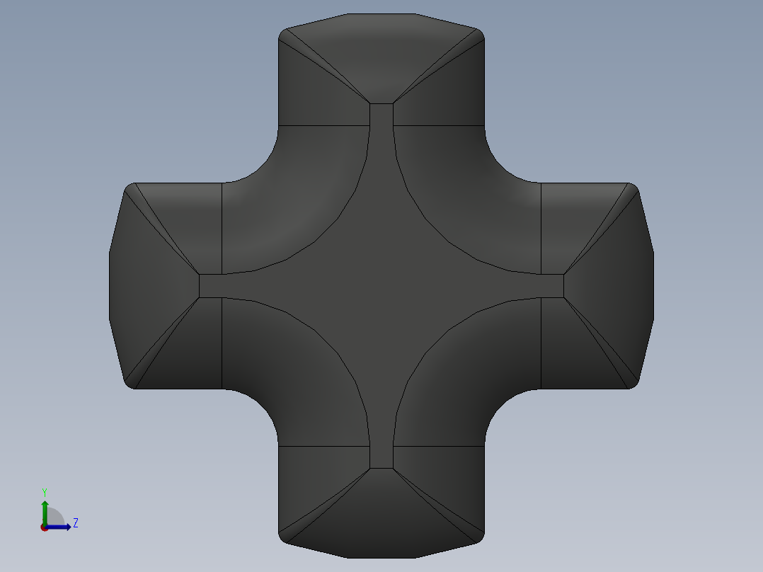 乐高机械组车桥-3707 OldDkGray Technic Axle 8左视图