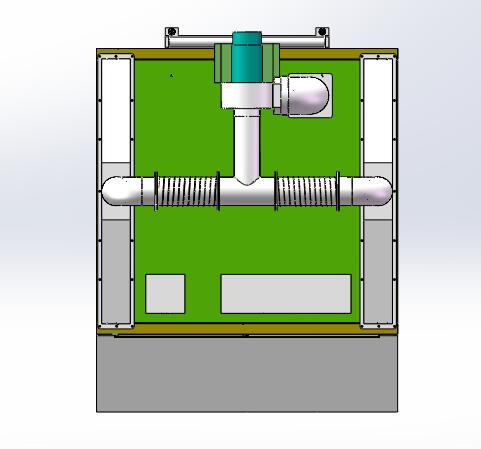 芯材预热烤箱（sw18可编辑+cad）