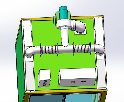 芯材预热烤箱（sw18可编辑+cad）缩略图