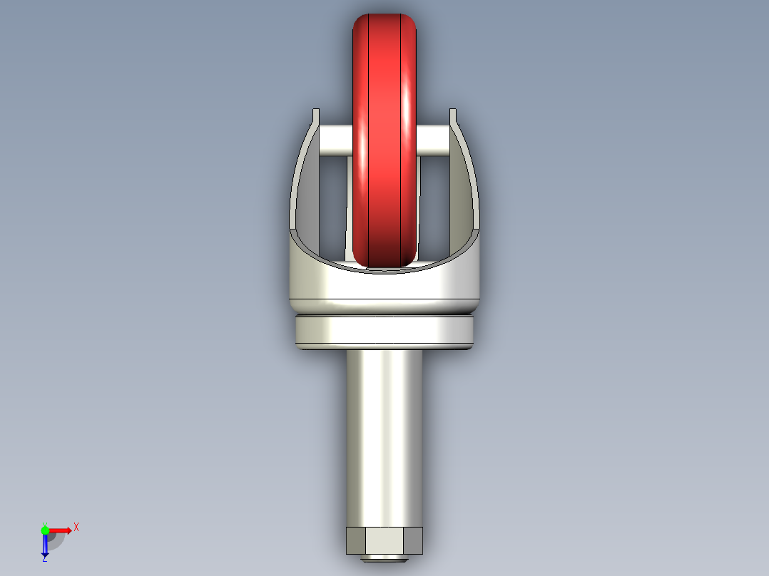 精益管 (1)俯视图