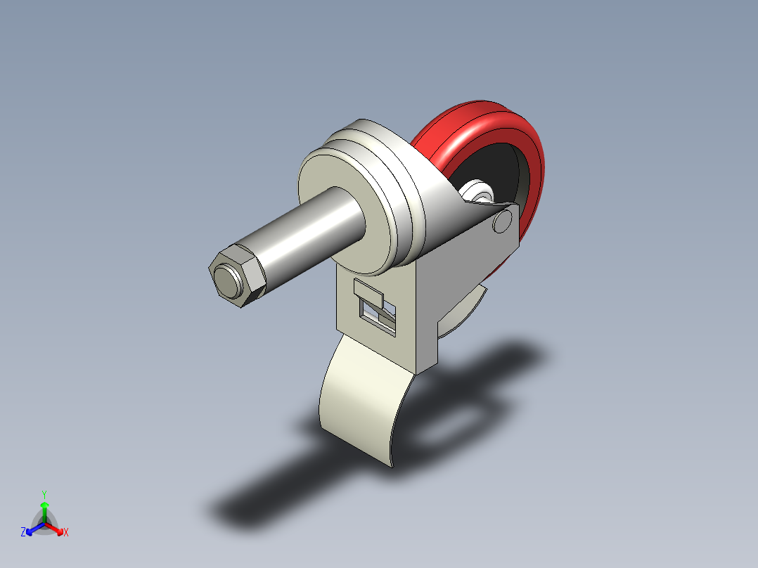 精益管 (1)正等轴测图