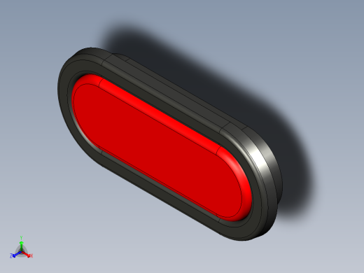 B2005104-6.5 椭圆形尾灯