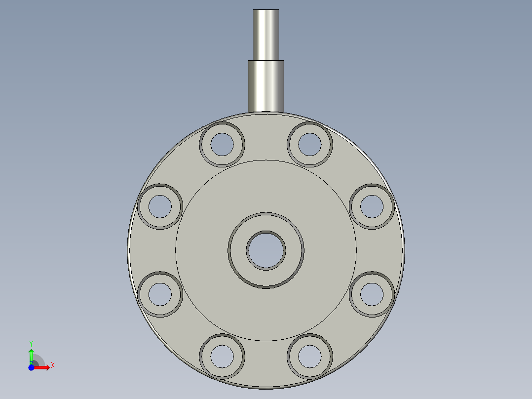KISTLER4576A压力传感器前视图