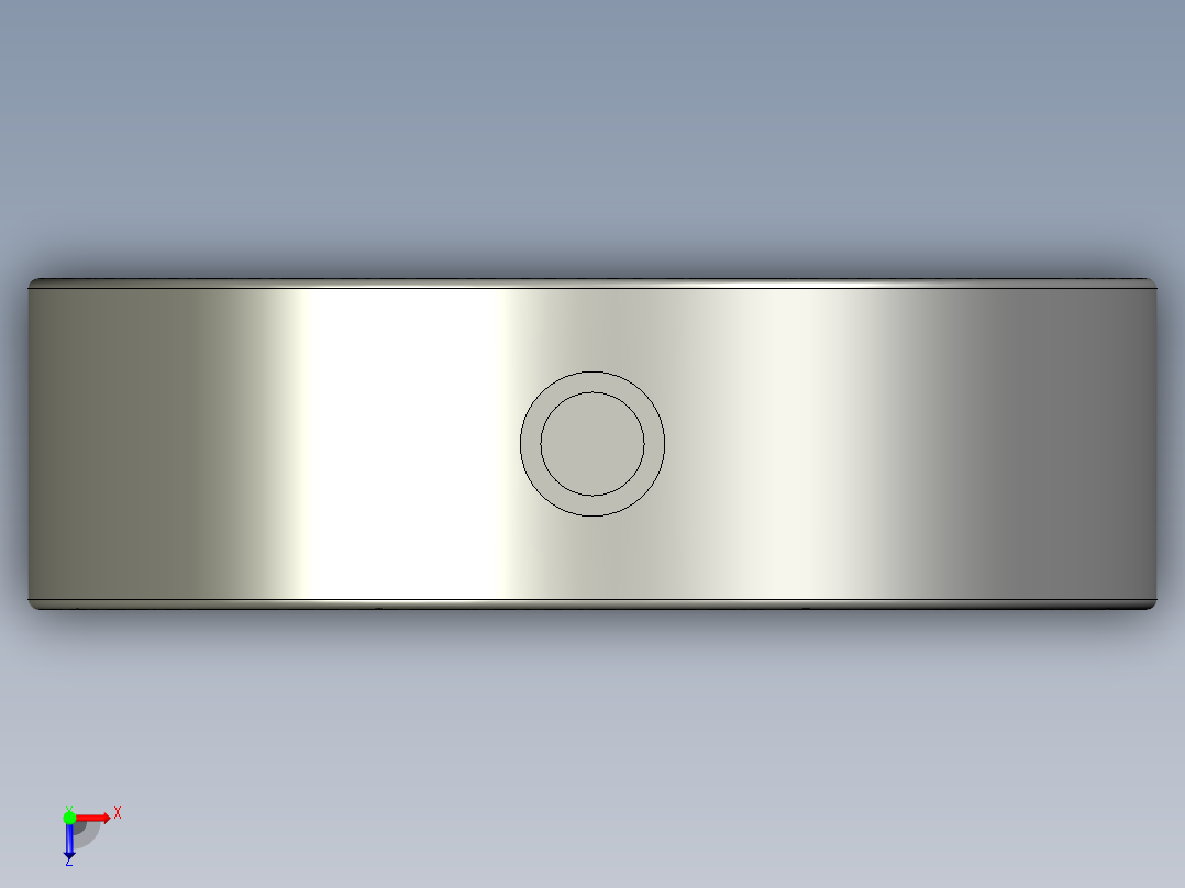 KISTLER4576A压力传感器俯视图