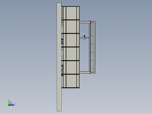 激光熔覆机器人系统左视缩略图