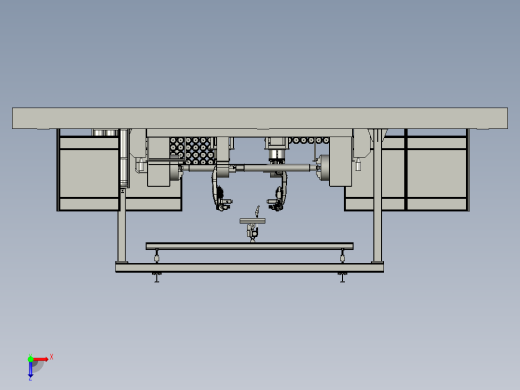 激光熔覆机器人系统俯视缩略图