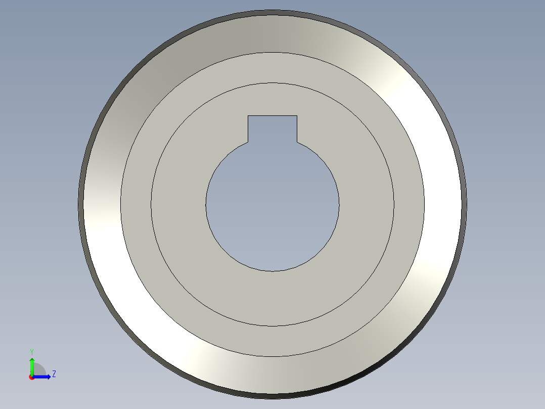 HTPA16S5M100_A_N11同步轮0左视图