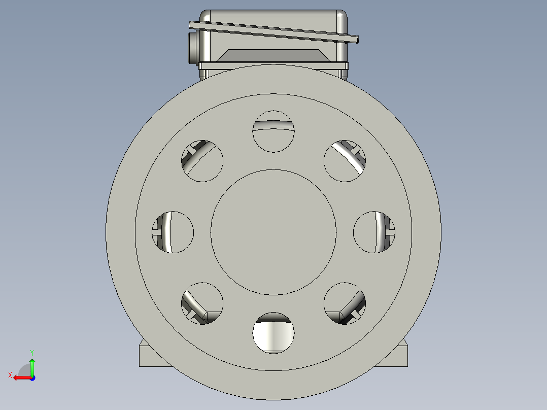 B3_YZR160M2_1000SLDASM运行后视图