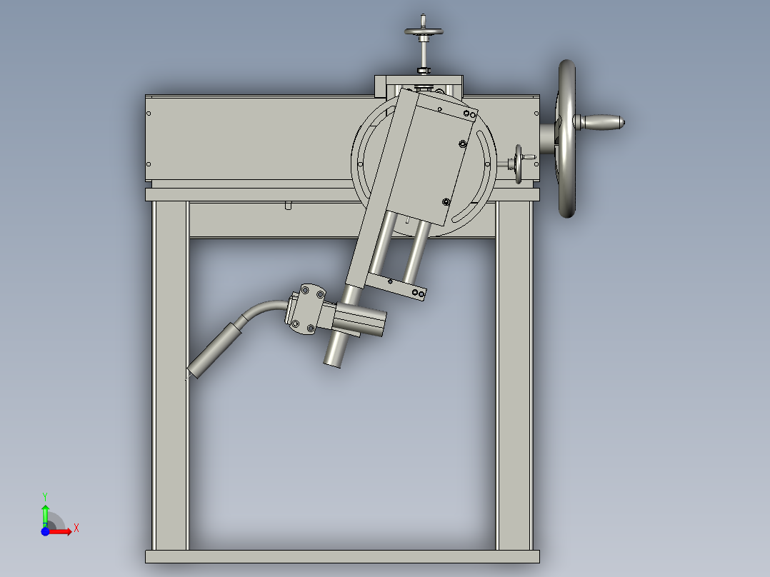 微调滑轨HGH15-800座组立前视图