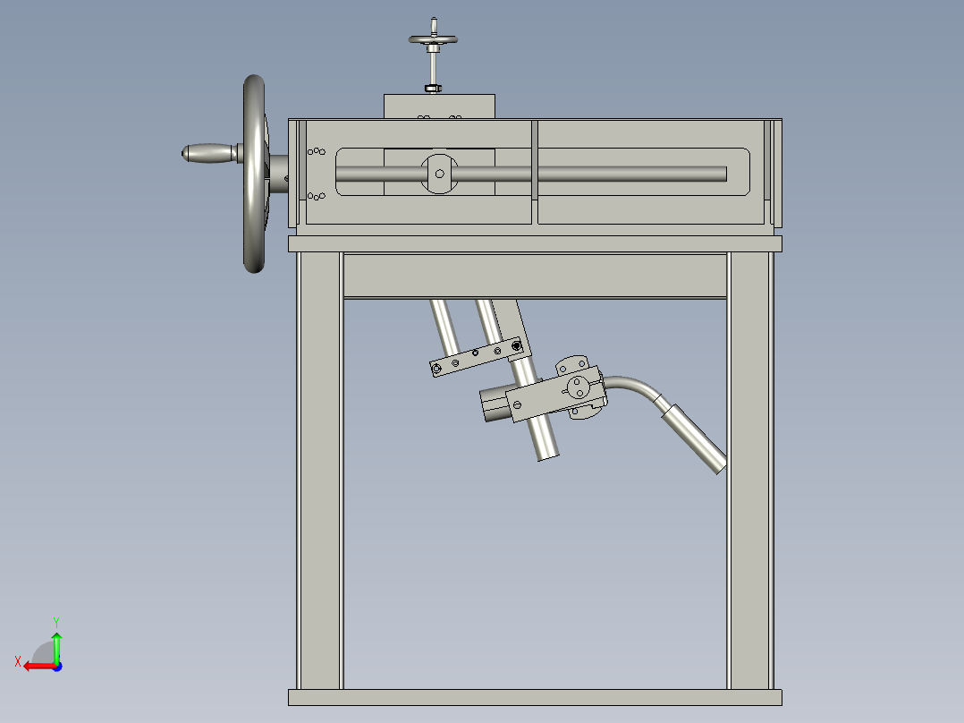 微调滑轨HGH15-800座组立后视图