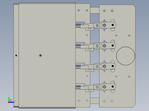 供料主体组装左视缩略图