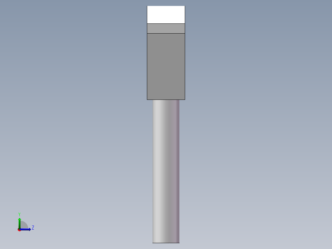 不锈钢管夹-UPVC左视图