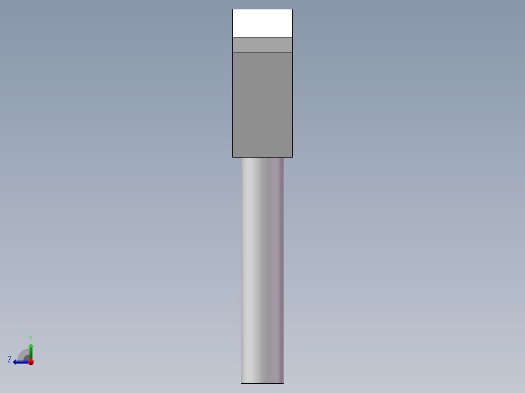 不锈钢管夹-UPVC右视图